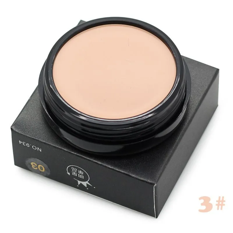 Salon Party Concealer Contour Face Cream Makeup Palette Powder Brush Foundation Moisturizing Oil-control SM6