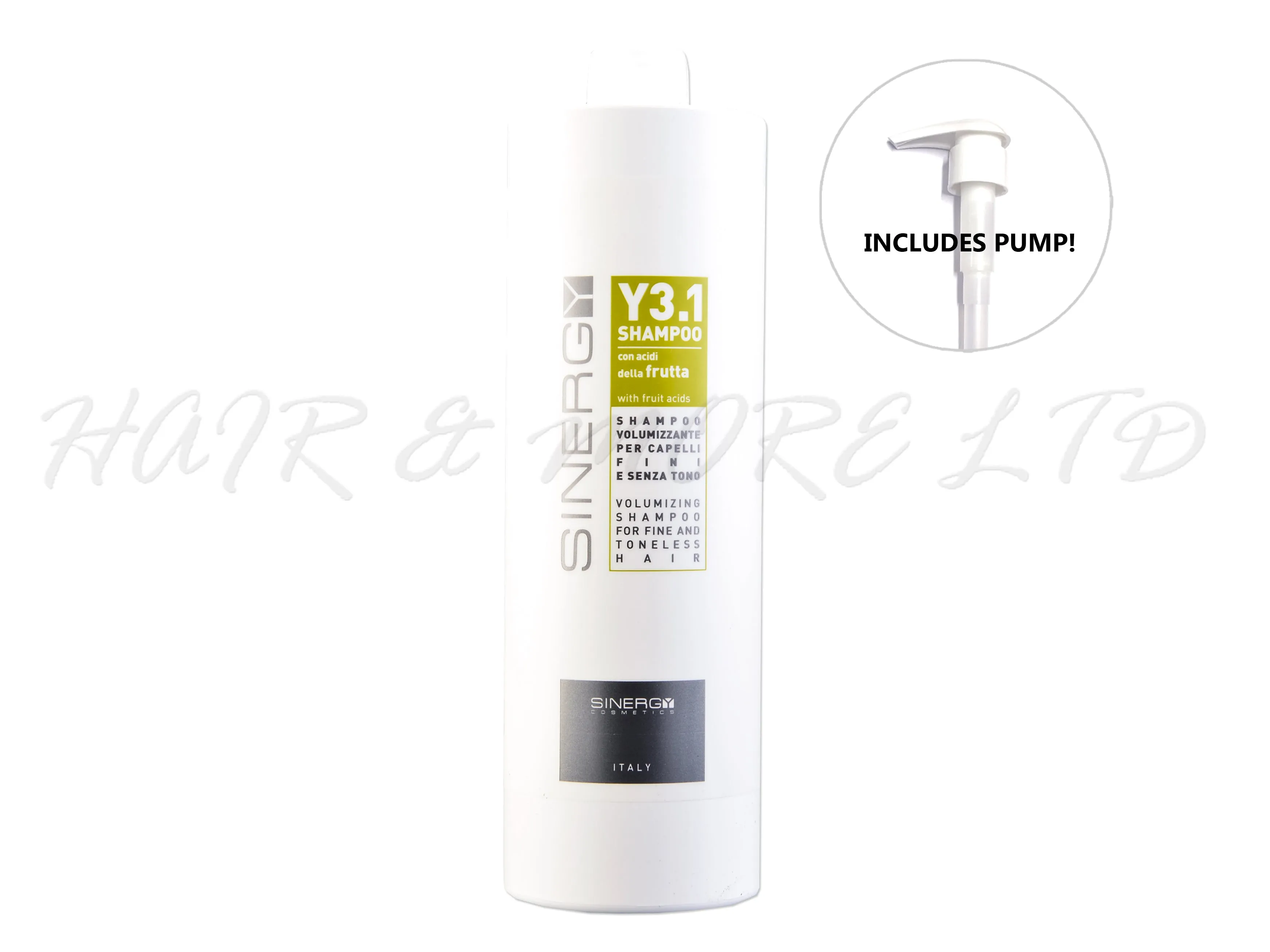 Sinergy Y3.1 Volumizing Shampoo 1000ml