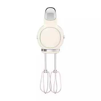 SMEG Retro HMF01CRUK Hand Mixer with 3 Accessories - Cream | Kaleidoscope