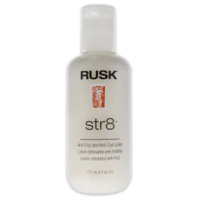 Str8 Anti-Frizz and Anti-Curl Lotion by Rusk for Unisex - 6 oz Lotion