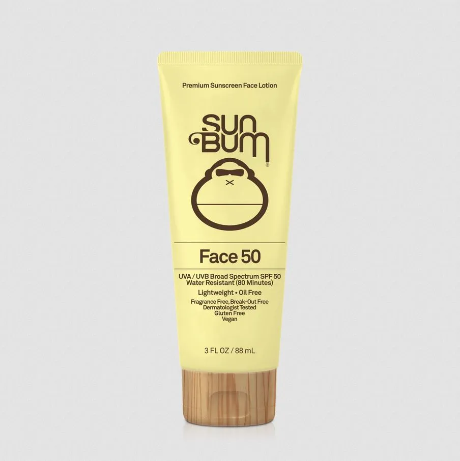 SunBum SPF50 Face Lotion - 88 mL