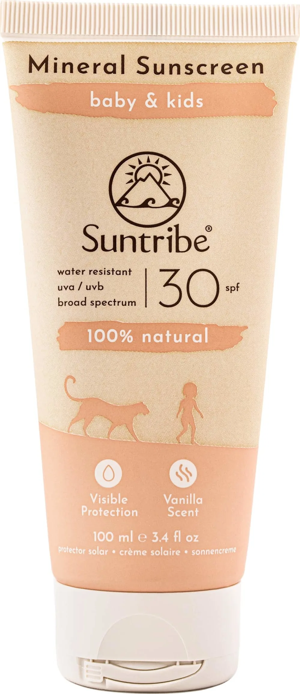 Suntribe Baby and Kids Natural Mineral Sunscreen SPF 30 White | Buy Suntribe Baby and Kids Natural Mineral Sunscreen SPF 30 Whit