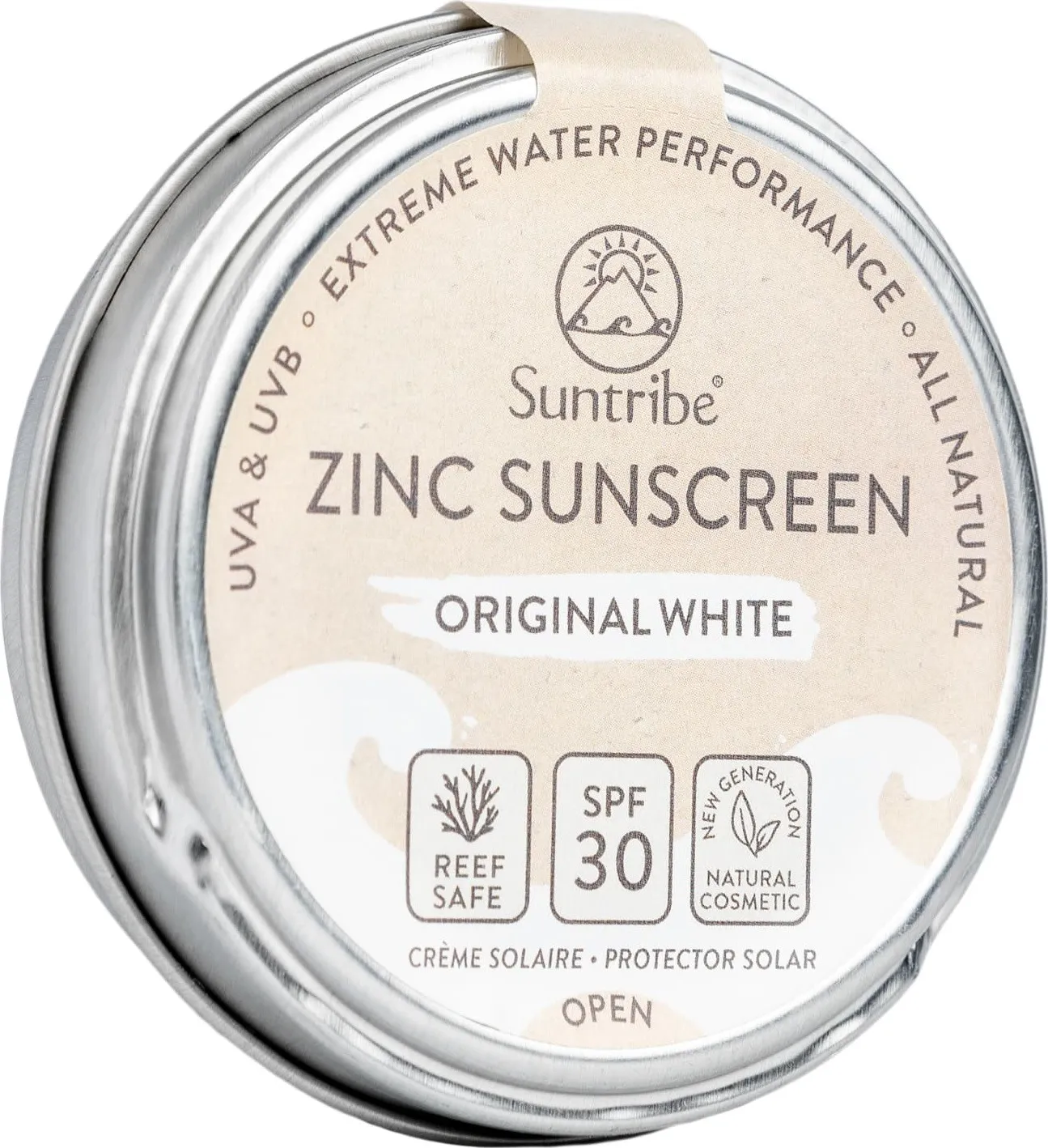 Suntribe Natural Mineral Face and Sport Zinc Sunscreen SPF 30 White | Buy Suntribe Natural Mineral Face and Sport Zinc Sunscreen