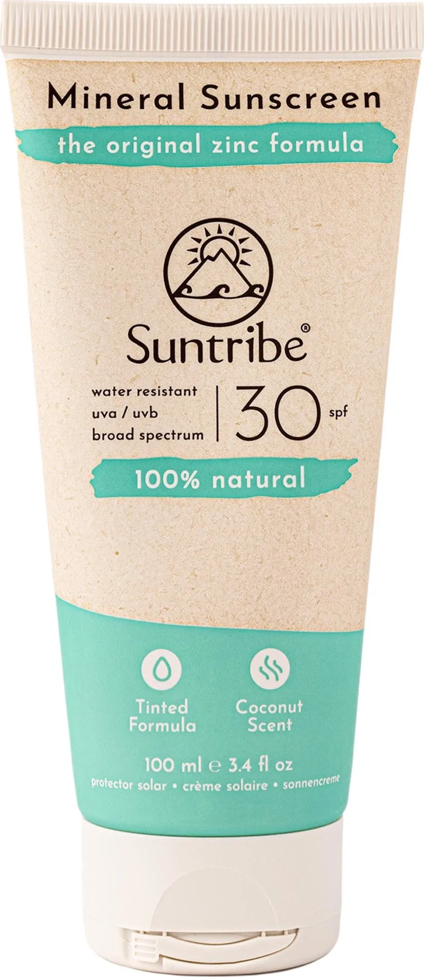 Suntribe Natural Mineral Sunscreen SPF 30 Tinted | Buy Suntribe Natural Mineral Sunscreen SPF 30 Tinted here | Outnorth