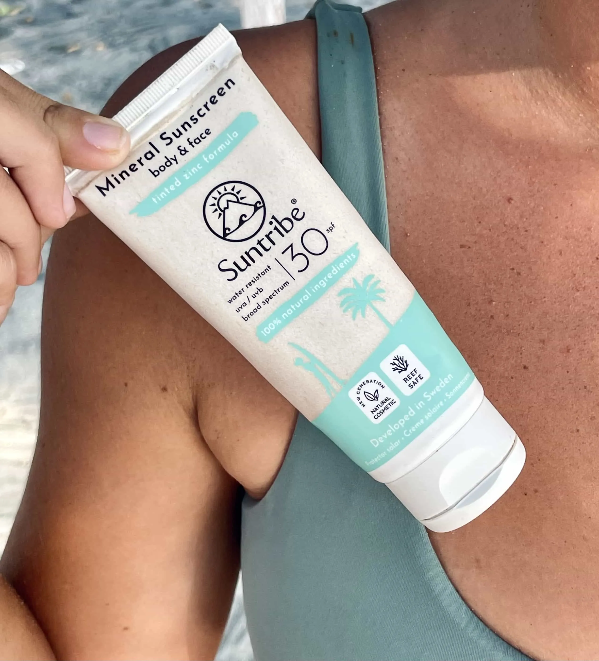 Suntribe Natural Mineral Sunscreen SPF 30 Tinted | Buy Suntribe Natural Mineral Sunscreen SPF 30 Tinted here | Outnorth