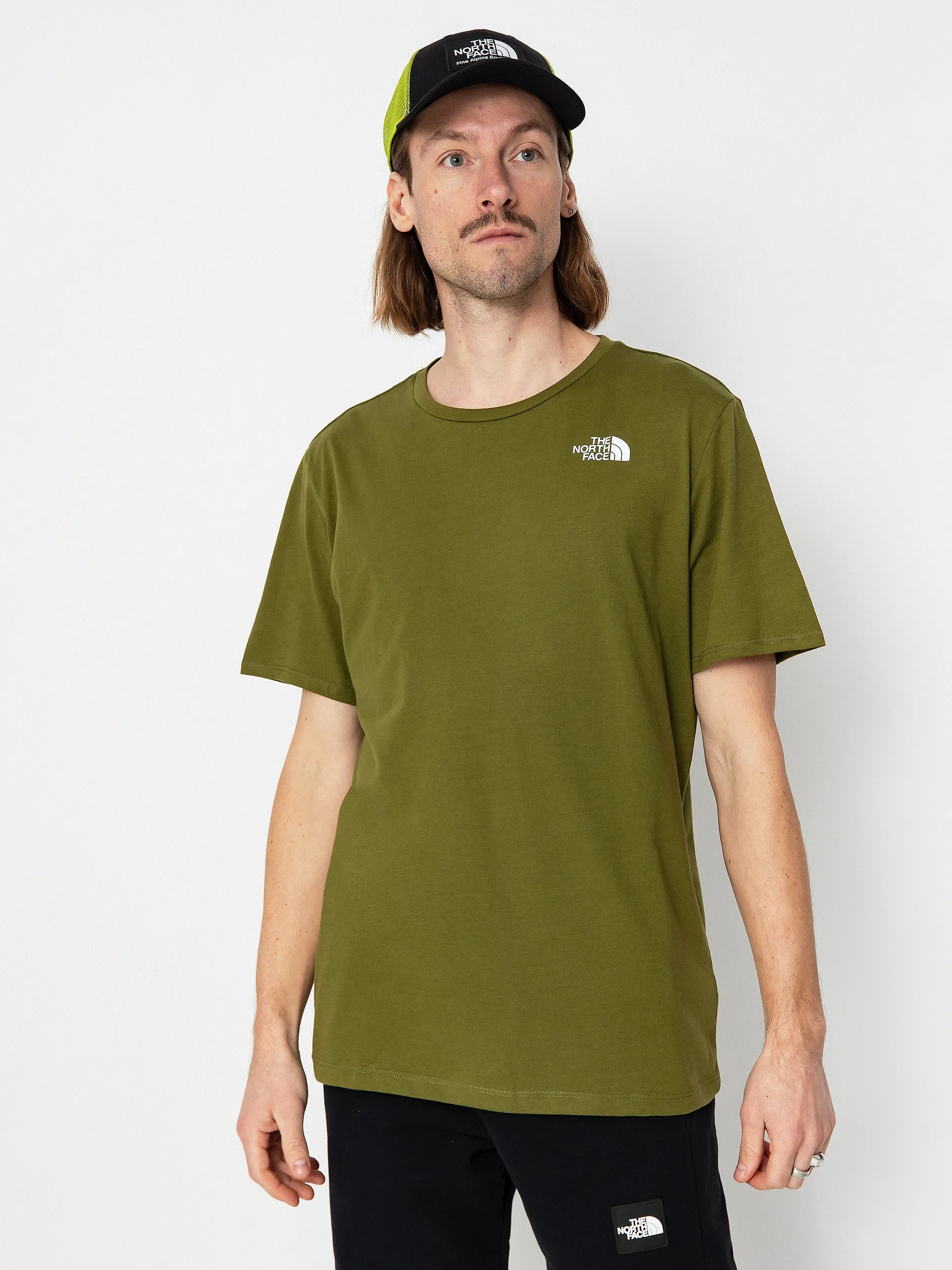 The North Face Foundation Coordinates Graphic T-Shirt (forest olive)