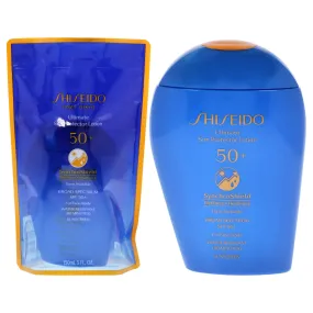 Ultimate Sun Protector Lotion SPF 50 by Shiseido for Unisex - 5 oz Sunscreen